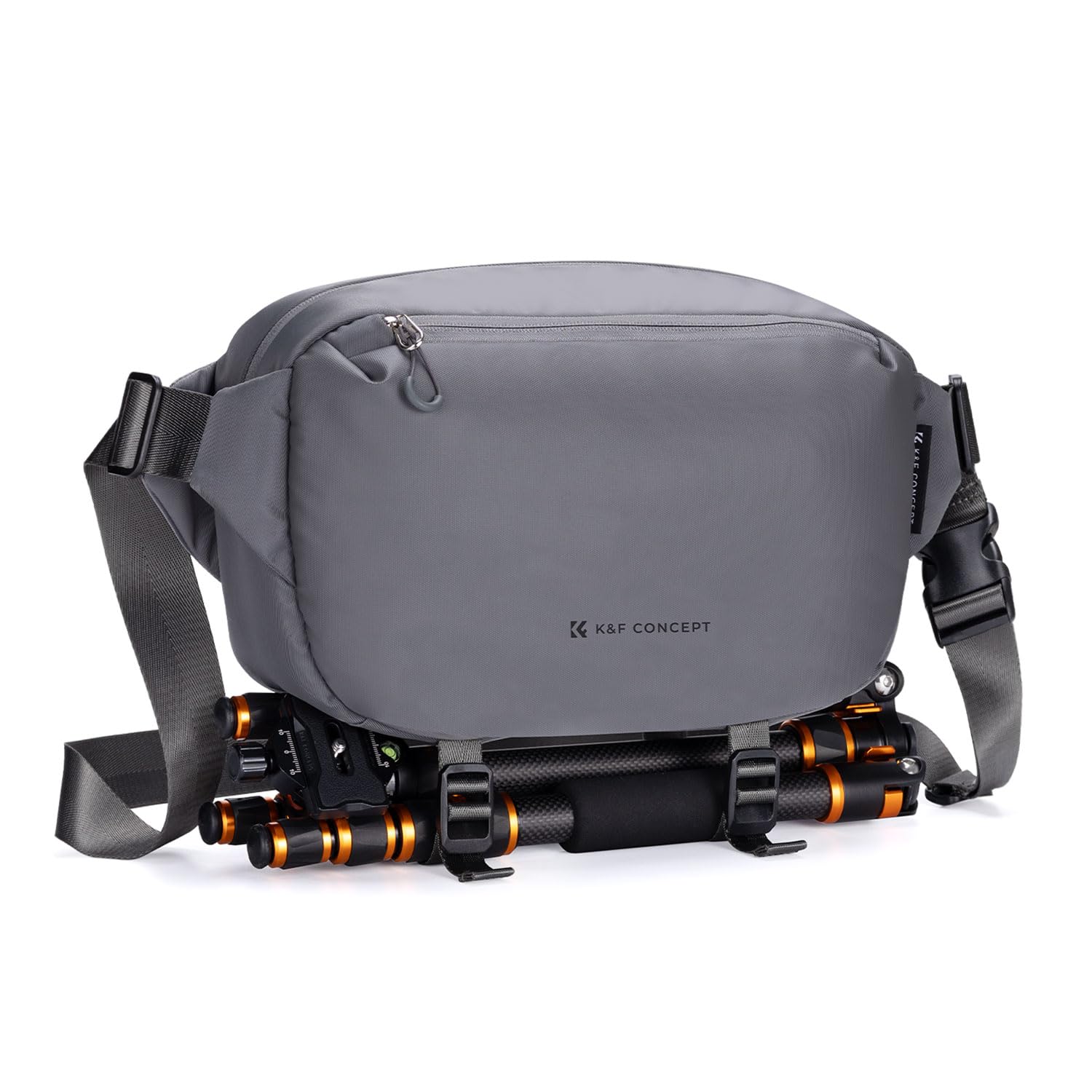 K&F Concept Camera Sling Bag, Camera Bag for DSLR and Lenses, Single Shoulder Camera Case Crossbody Bag with Tripod Holder for SLR Canon Sony Nikon Drone