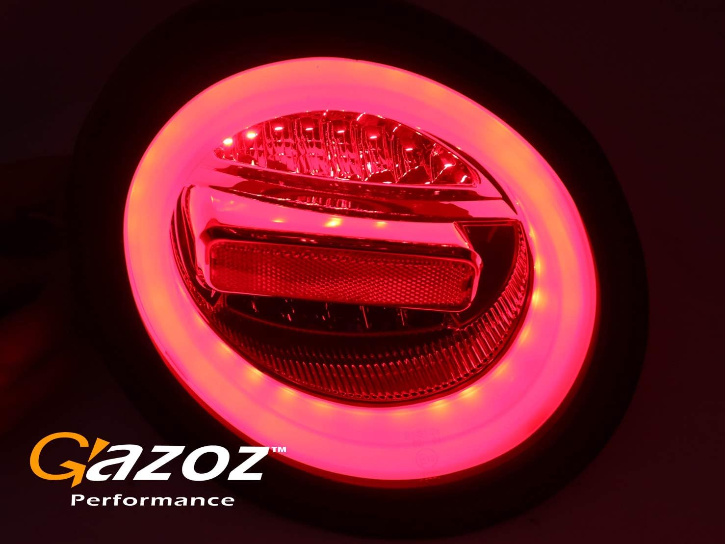 GAZOZ PERFORMANCE LED Tail Lights W/Sequential Indicators For 98-05 NEW BEETLE - Smoked