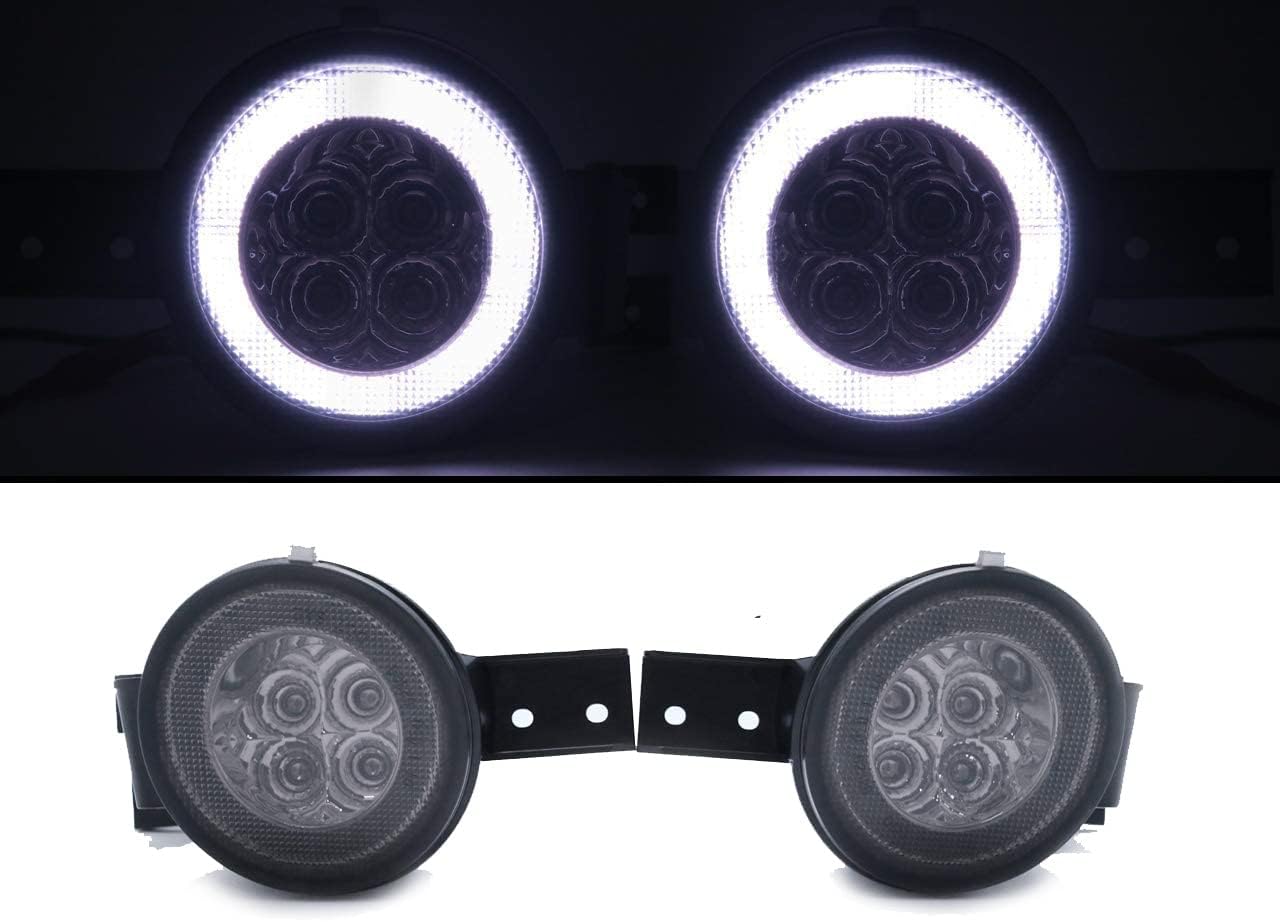 GAZOZ PERFORMANCE LED Turn Signal Indicator Halo Ring Light Smoke R50 R52 R53 S