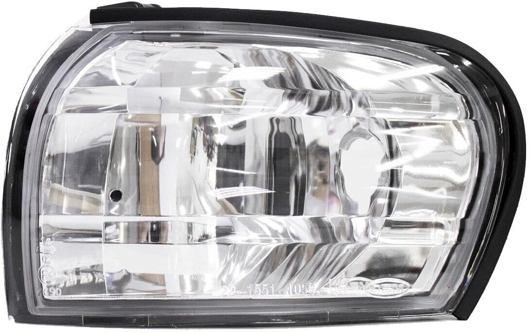 GAZOZ PERFORMANCE Exterior Acceossires - Crystal Clear Corner Lights Lamps W/E-Mark Compatible with impreza GC8 CC8A 1992-2000 (Without Bulbs)