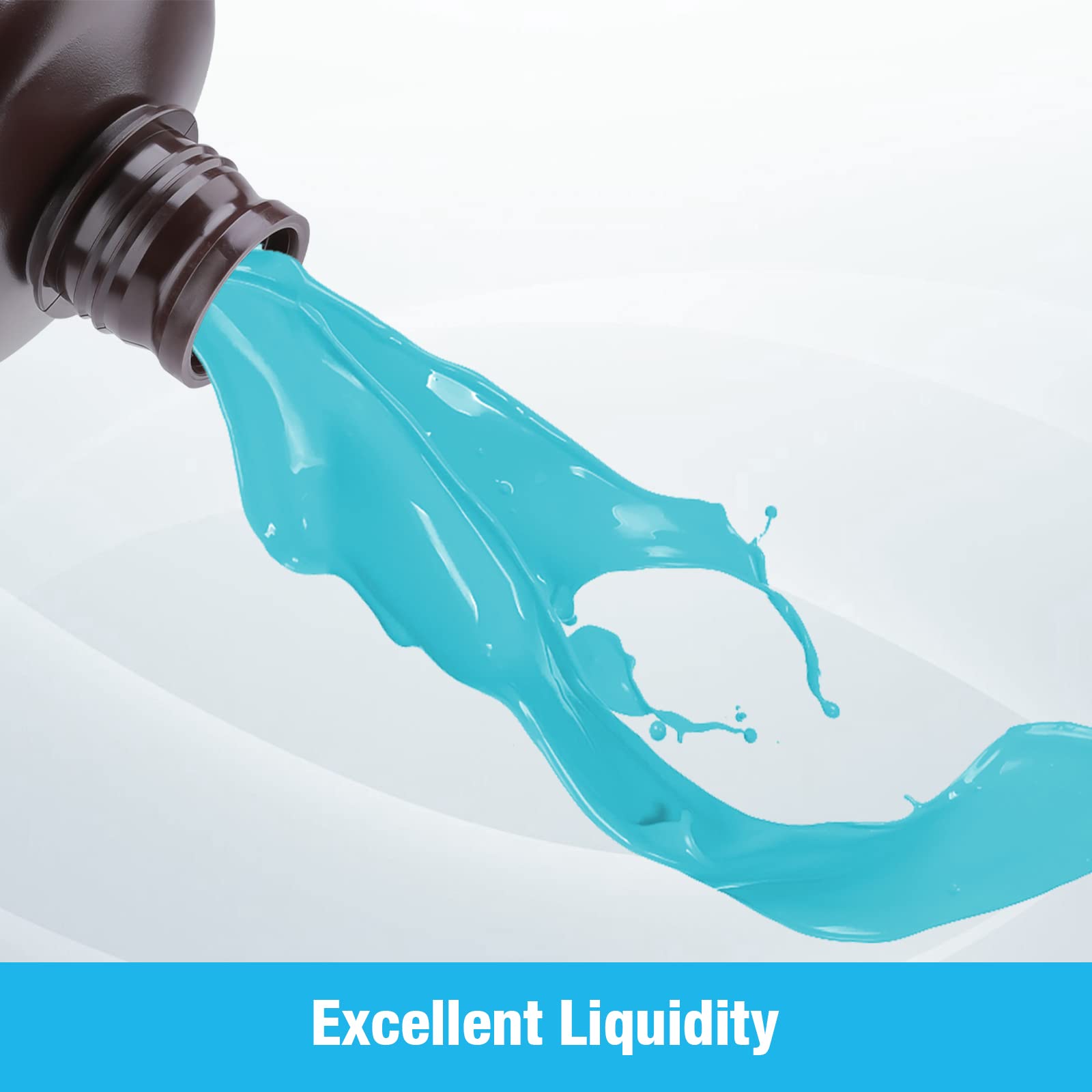 ELEGOO 8K 3D Printer Resin, Standard Photopolymer Resin 405nm UV-Curing Resin, Best for 8K/9K/12K/14K/16K LCD 3D Printer Space Grey 1000G