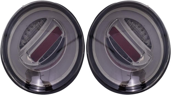 GAZOZ PERFORMANCE LED Tail Lights W/Sequential Indicators For 98-05 NEW BEETLE - Smoked