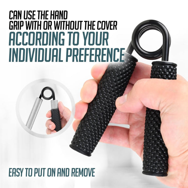 Logest Metal Hand Grip Set, 100LB-350LB 6 Pack No Slip Heavy-Duty Grip Strengthener with Gift Box, Great Wrist & Forearm Hand Exerciser, Home Gym,