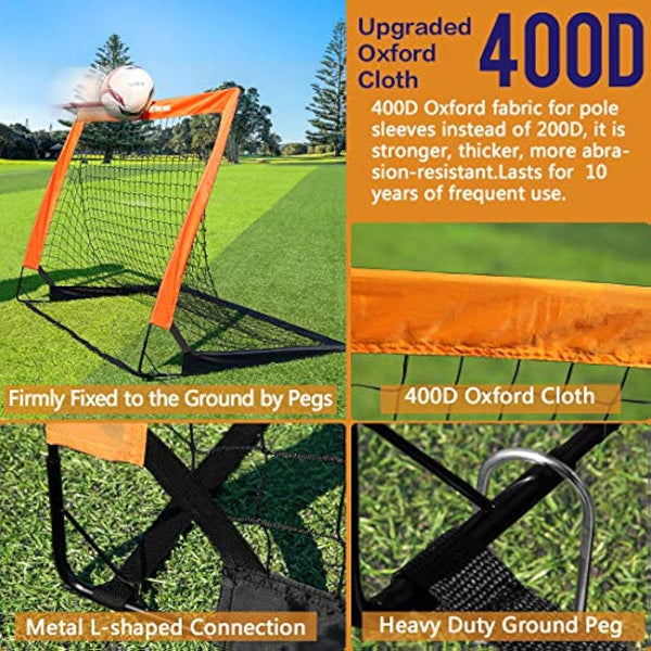 Dimples Excel Football Goal Net for Garden and Outdoor Football Training for Football Lovers