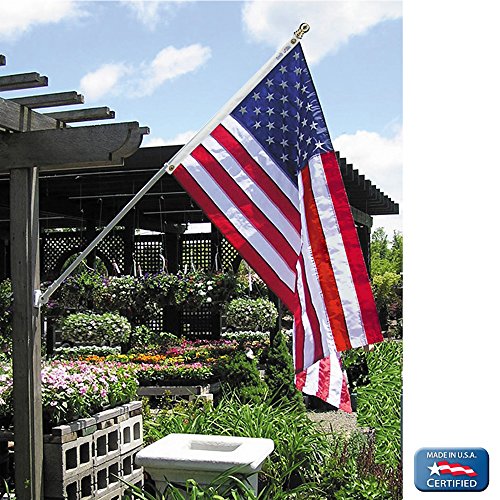 Annin Flagmakers Model 2730 American Flag Tough-Tex Polyester Flag, 5 x 8 Feet