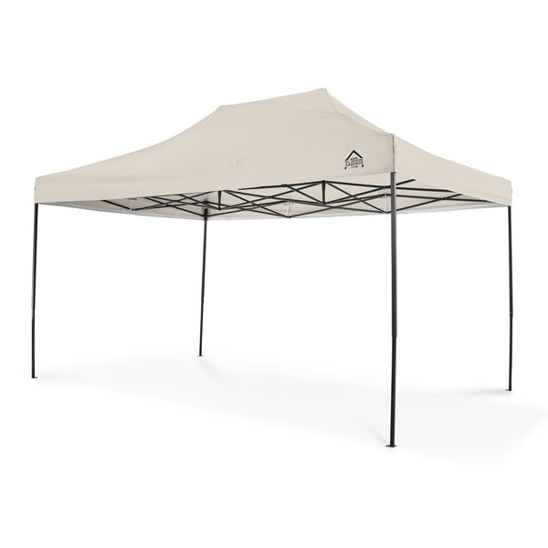 All Seasons Gazebos 3x4.5 Fully Waterproof Pop up Gazebo With Accessories - Metallic Grey