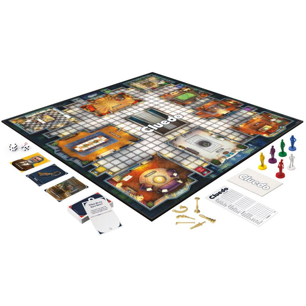 Hasbro Gaming Cluedo, Reimagined Classic for 2-6 Players, Detective Board Game for 8+ Year Old Boys and Girls