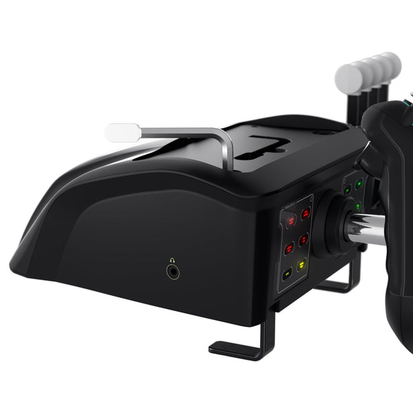 Turtle Beach VelocityOne Flightdeck - Universal HOTAS Simulation Joystick & Throttle with Touch Display, Stick Mounted HUD and Contactless Sensors for Air and Space Combat on Windows 10 & 11