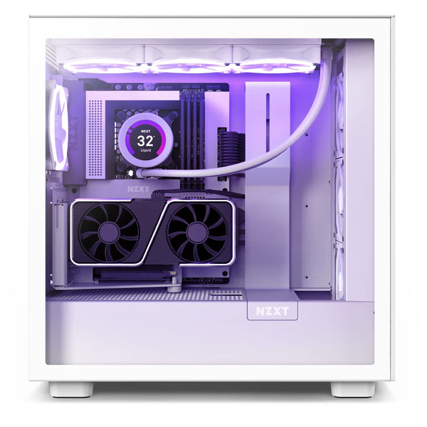 NZXT Vertical GPU Mounting Kit - AB-RH175-B1-175 mm PCIe 4.0x16 Riser Cable - GPU Holder - Sturdy Steel Bracket - Black