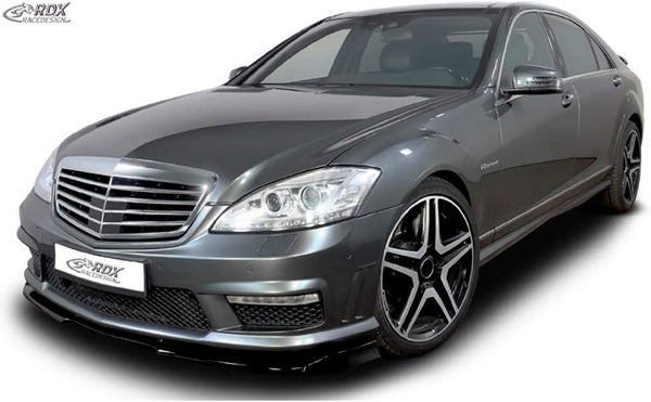 RDX Racedesign Front spoiler Vario-X compatible with Mercedes S-Class W221 AMG 2009- (PU)