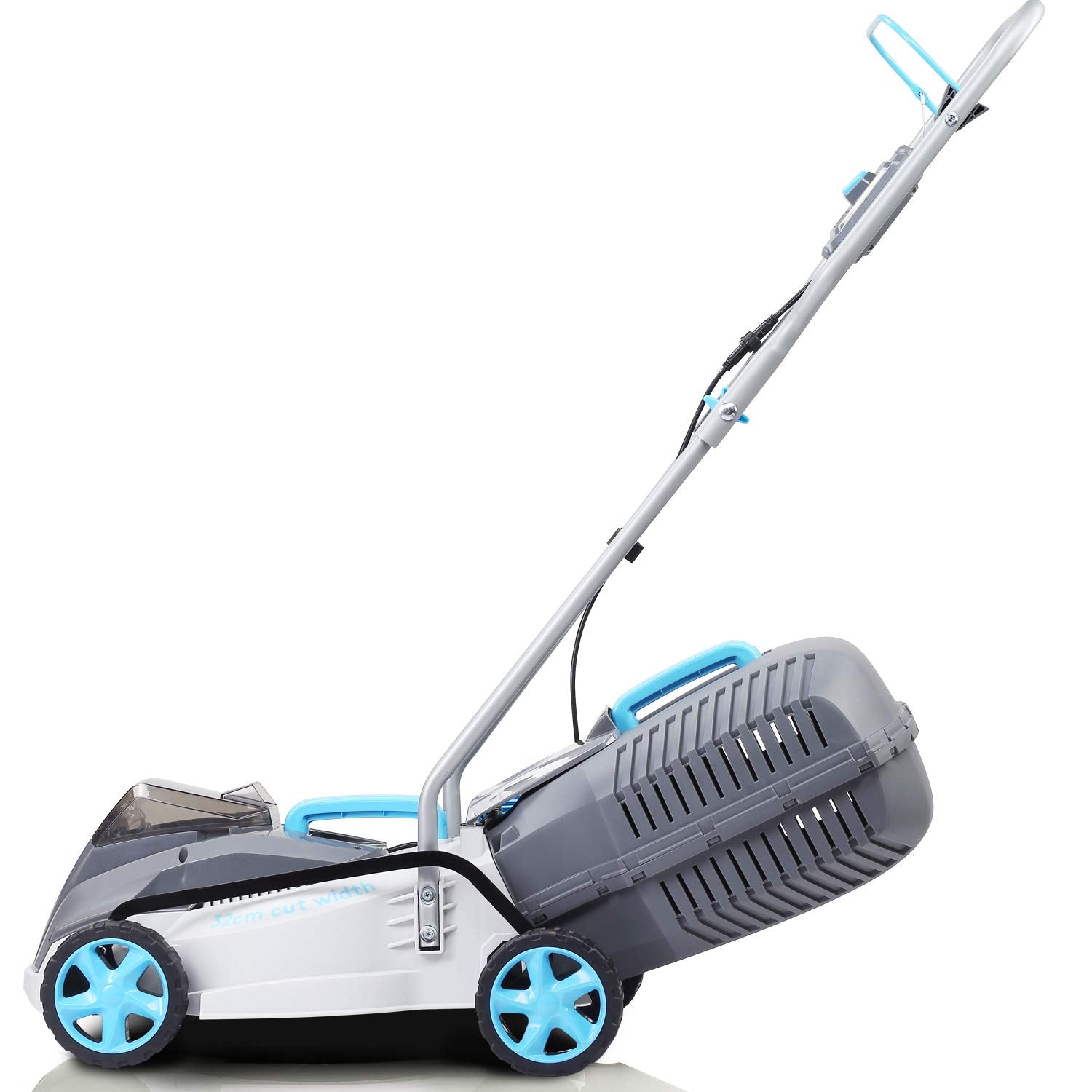 swift 40V Cordless Lawnmower with battery and charger, Brushless motor, 32cm cutting width,Mulching, 30L Grass Box, 5 Cutting Heights, including 1pc 2.0Ah Battery and Charger