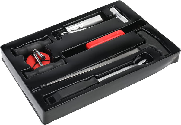 BOOMSTART 7Pcs Windscreen Removal Tool Kit, Professional Car Windshield Dismantle Tools, Universal Automotive Window Windscreen Glass Disassembly Tools Cutting Wire