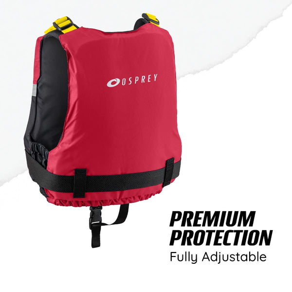 Osprey Kids Buoyancy Aid | Junior 50N Waterproof Buoyancy Vest for Watersports, Kayaking, Paddle Boarding, Watersports, Multiple Colours