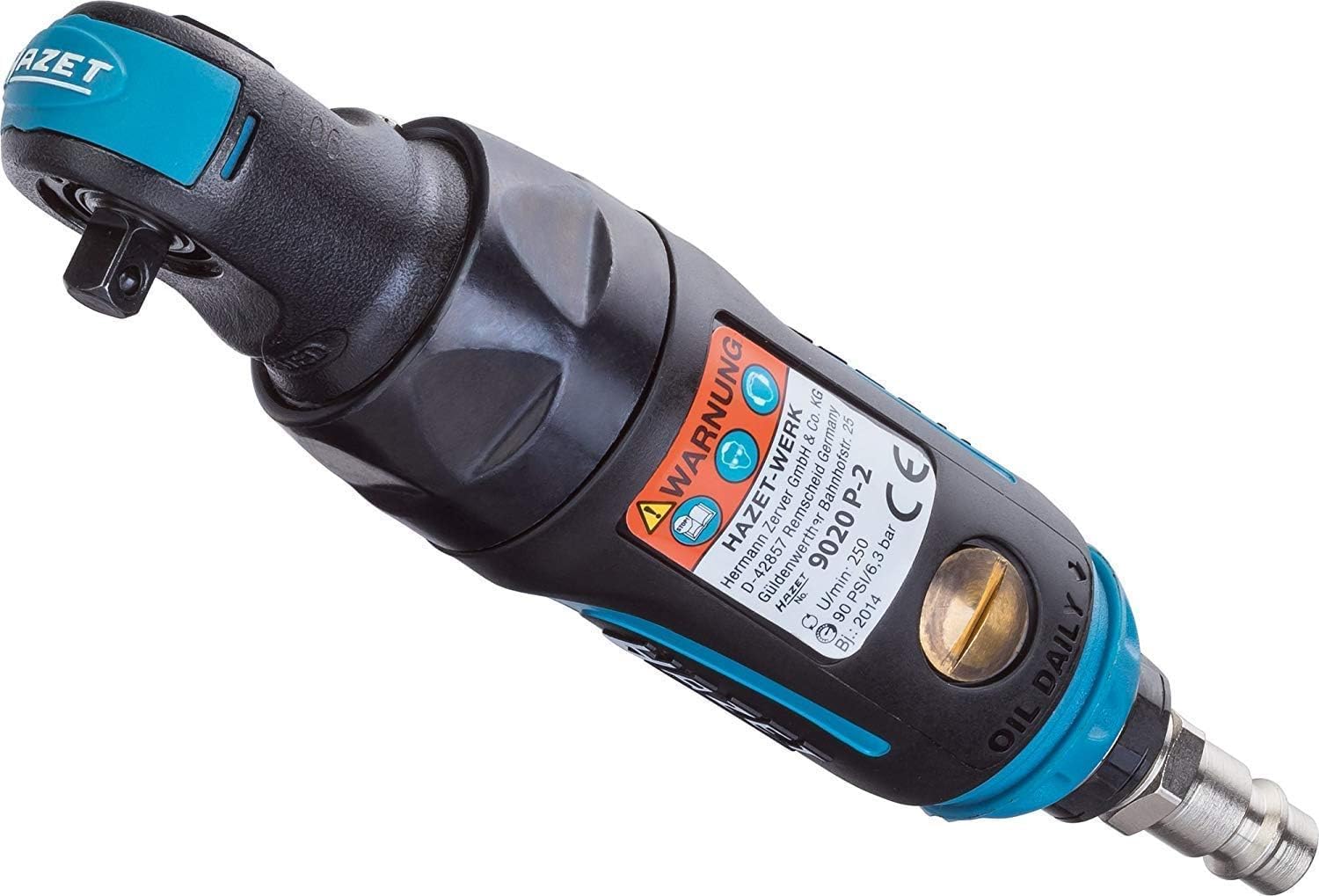 HAZET 9022P-2 260 mm Air Ratchet - Multi-Colour