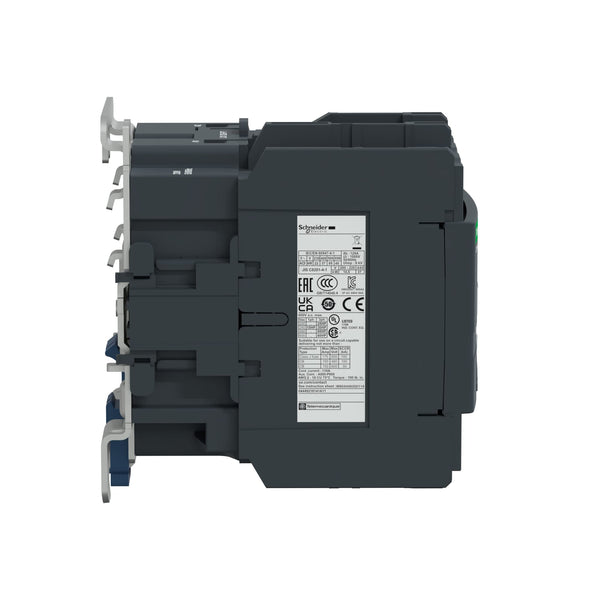 Schneider Electric, TeSys D contactor - 3P(3 NO) - AC-3 - <= 440 V 38 A - 230 V AC 50/60 Hz coil, LC1D38P7