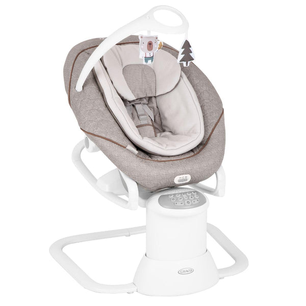 Graco All Ways Soother 2-in-1 Baby Swing and Portable Rocker (Birth to 6 Months Approx, 0-9kg), with Vibration and Adjustable Swing Speed, Stargazer