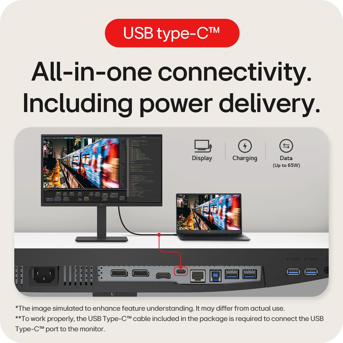 LG Electronics Monitor 27MR400-B, 27 Inch, Full HD 1080p, 100Hz, 5ms GtG, IPS Panel, AMD FreeSync, Smart Energy Saving, Anti-Glare, HDMI, Matte Black