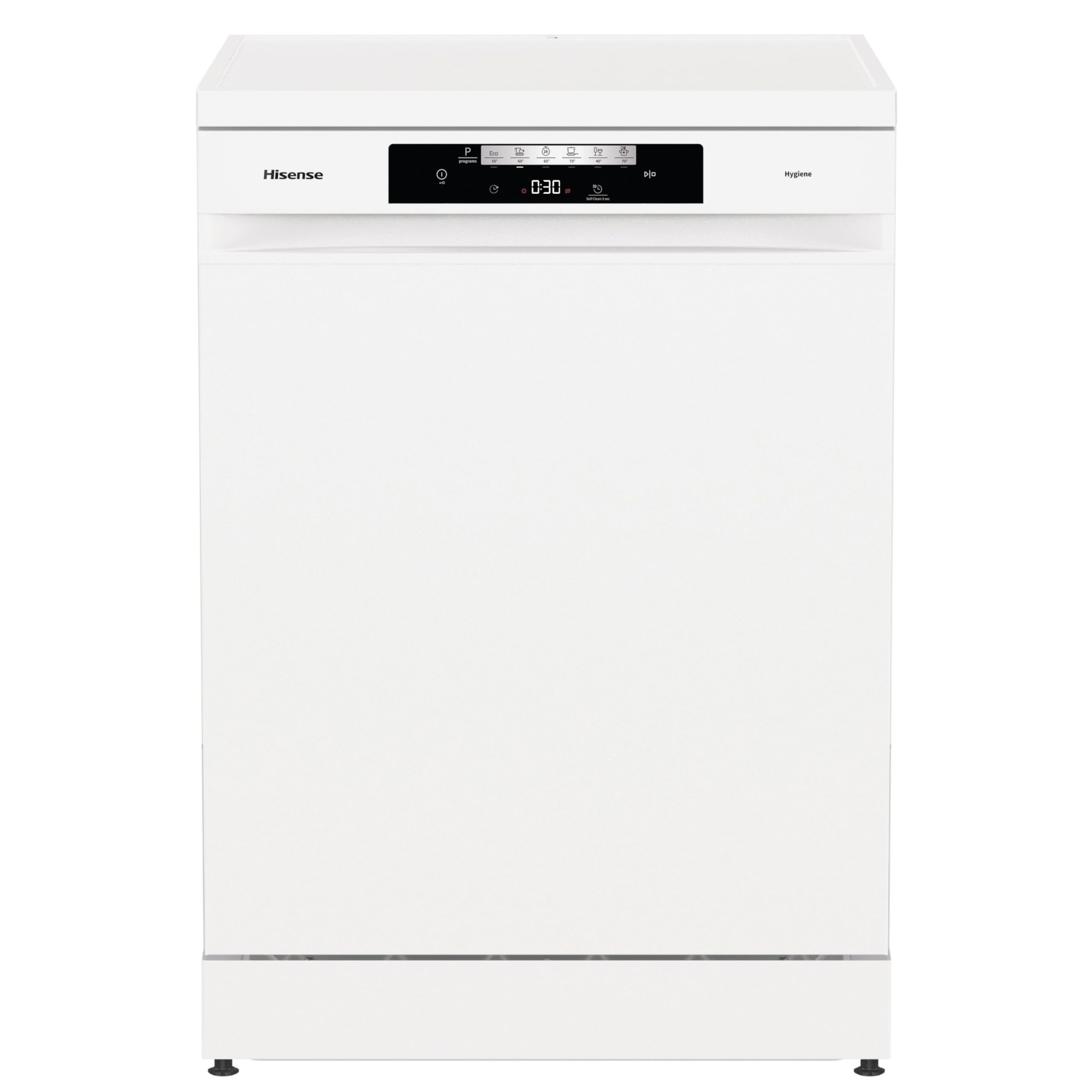 Hisense HS622E90WUK Freestanding Standard Dishwasher 85cm High - E Rated, White, 24 x 23 x 33 inches (L x W x H) [Energy Class E]