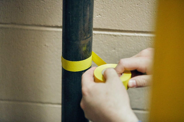 3M General Purpose Vinyl Tape 764i, 50 mm x 33 m, Orange