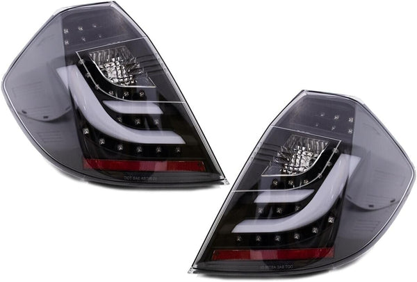 GAZOZ PERFORMANCE LED Tail Light Lamp Clear/Black For 2009 2010~2011~2012~2013 Fit Jazz