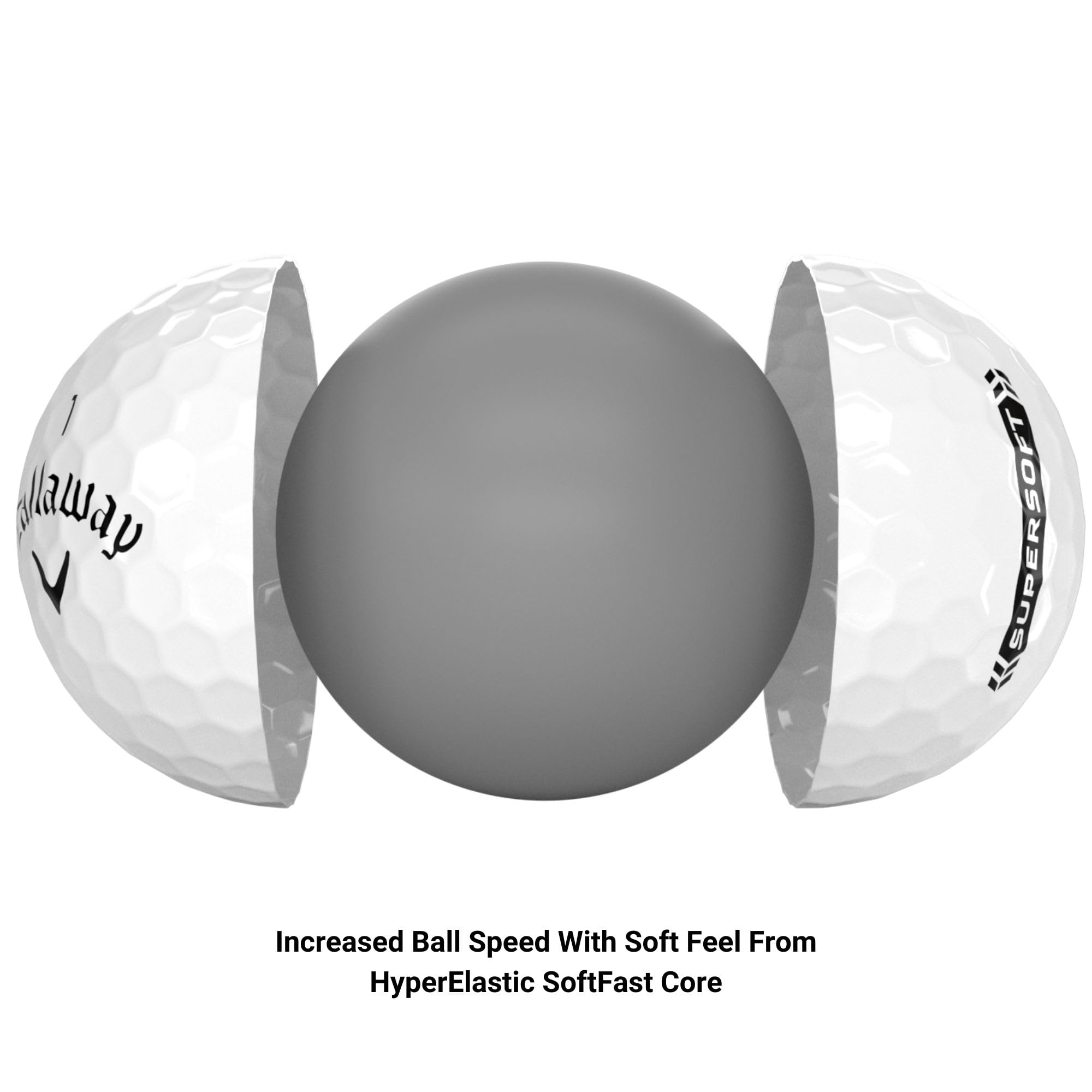 Callaway Golf Supersoft Golf Ball 2023