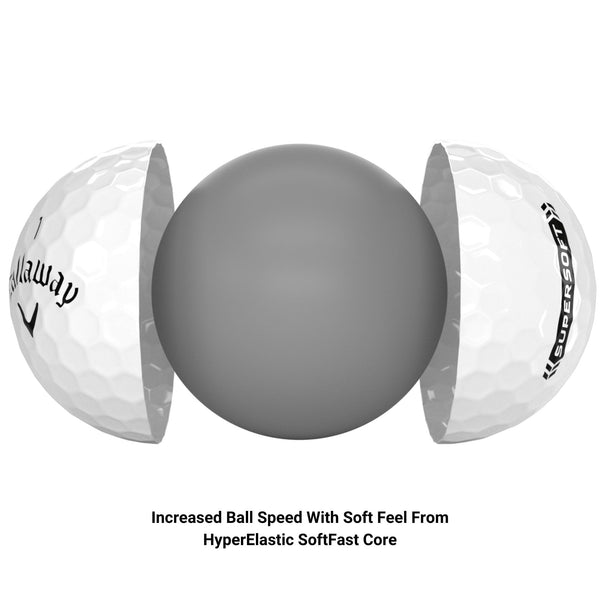 Callaway Golf Supersoft Golf Ball 2023