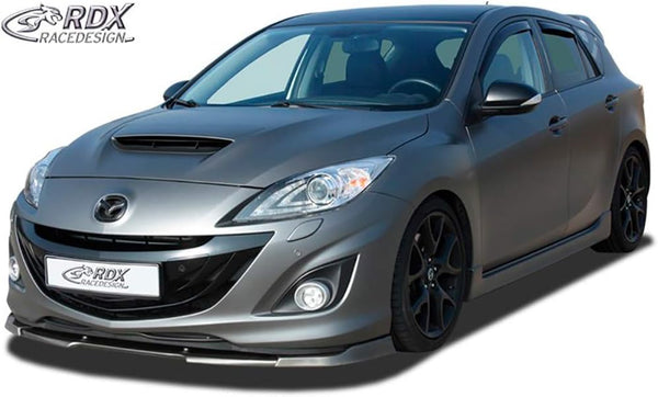 RDX Racedesign Front spoiler Vario-X compatible with Mazda 3 MPS (BL) 2009-2012 (PU)
