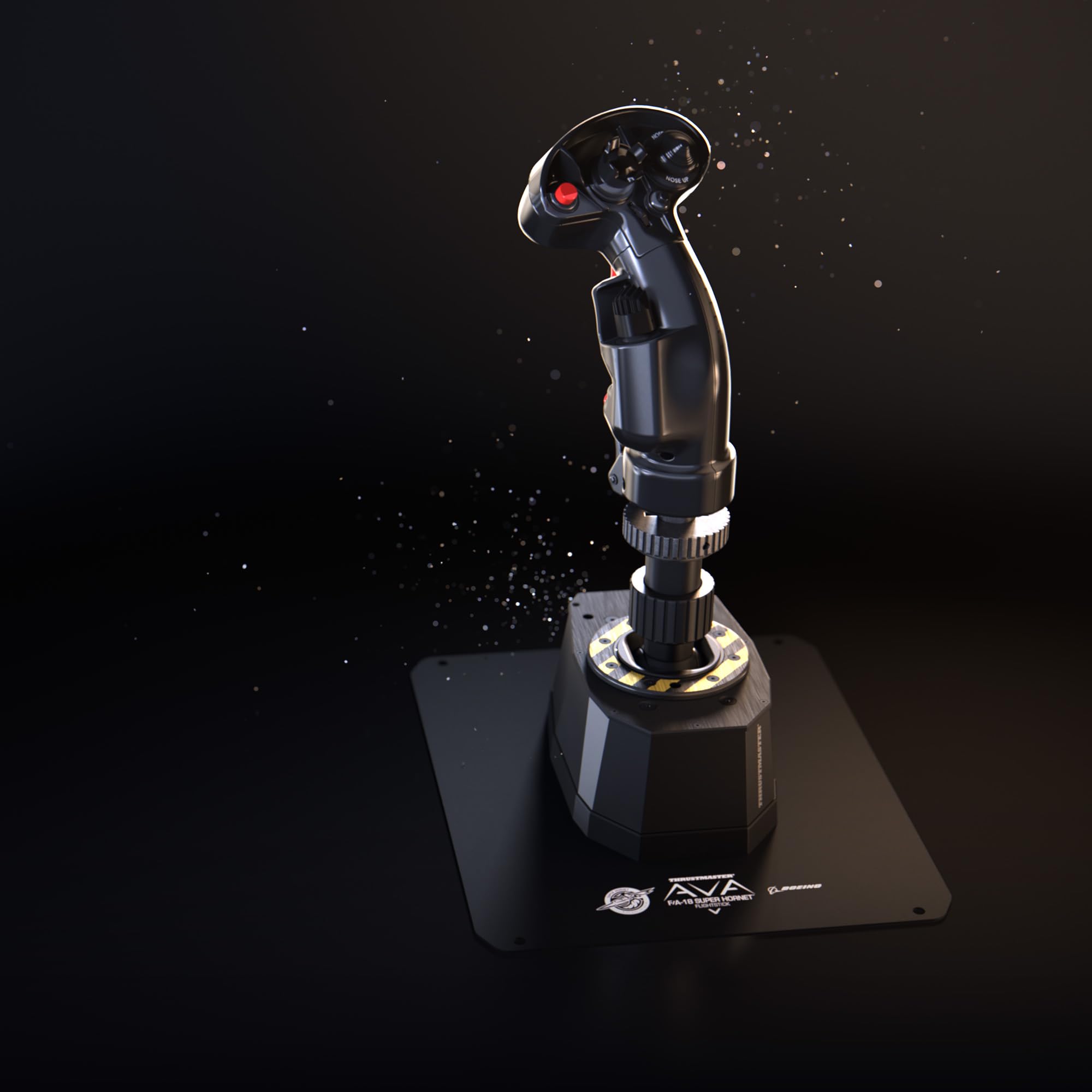 Thrustmaster AVA Modular Base - High-Precision Modular Joystick Base with H.E.A.R.T HallEffect AccuRate Technology for PC