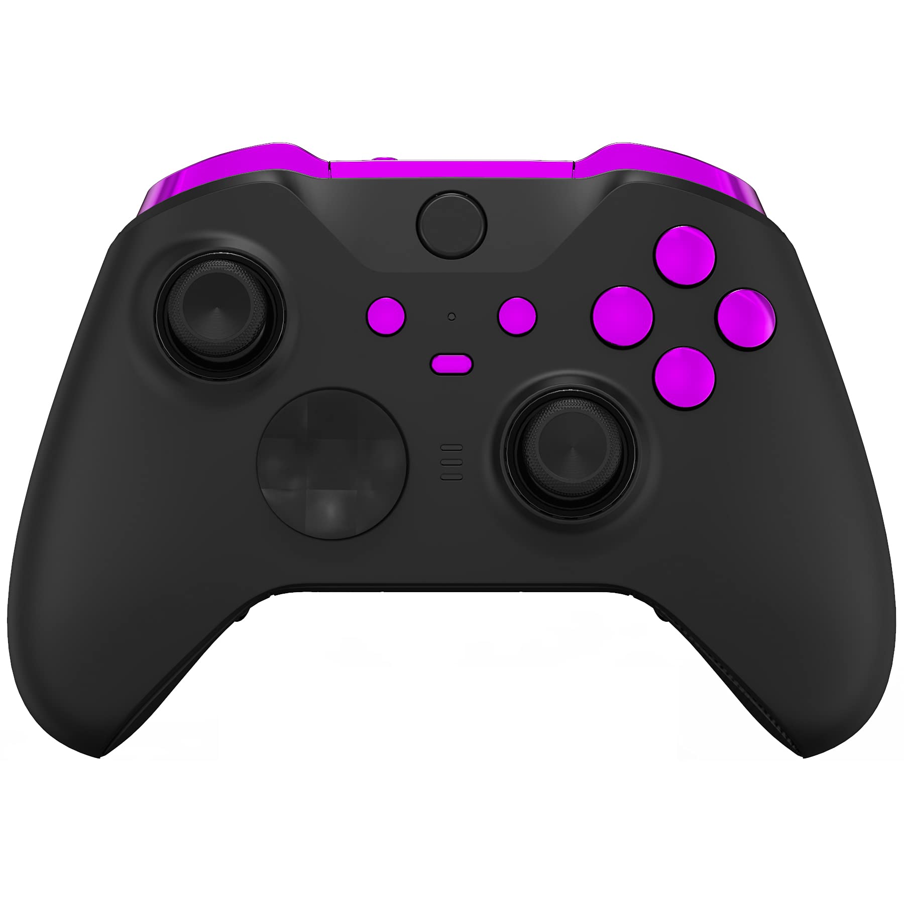 eXtremeRate Chameleon Purple Blue Buttons for Xbox One Elite Series 2 Controller, LB RB LT RT Bumpers Triggers ABXY Start Back Sync Profile Switch Keys for Xbox Elite Series 2 Core Controller