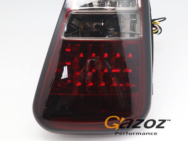 GAZOZ PERFORMANCE LED Tail Lights Rear Lamps W reverse compatible with 04-08 Cooper R50 R52 R53 - Smoked