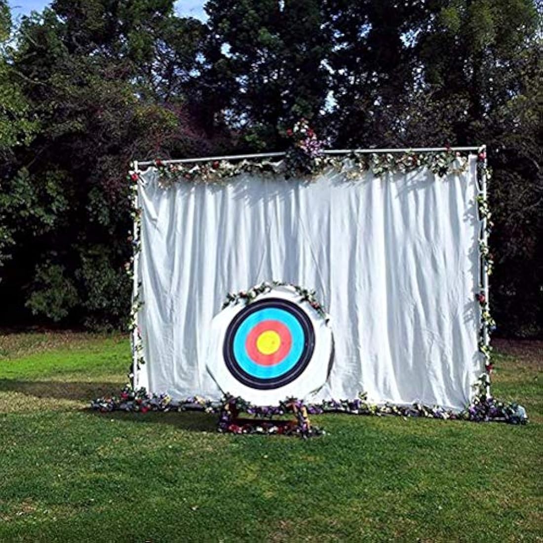 Aoneky 2mm Archery Target BackStop Netting 5x5ft/ 5x6ft/ 5x10ft - Heavy Duty Archery Target Backstop Net