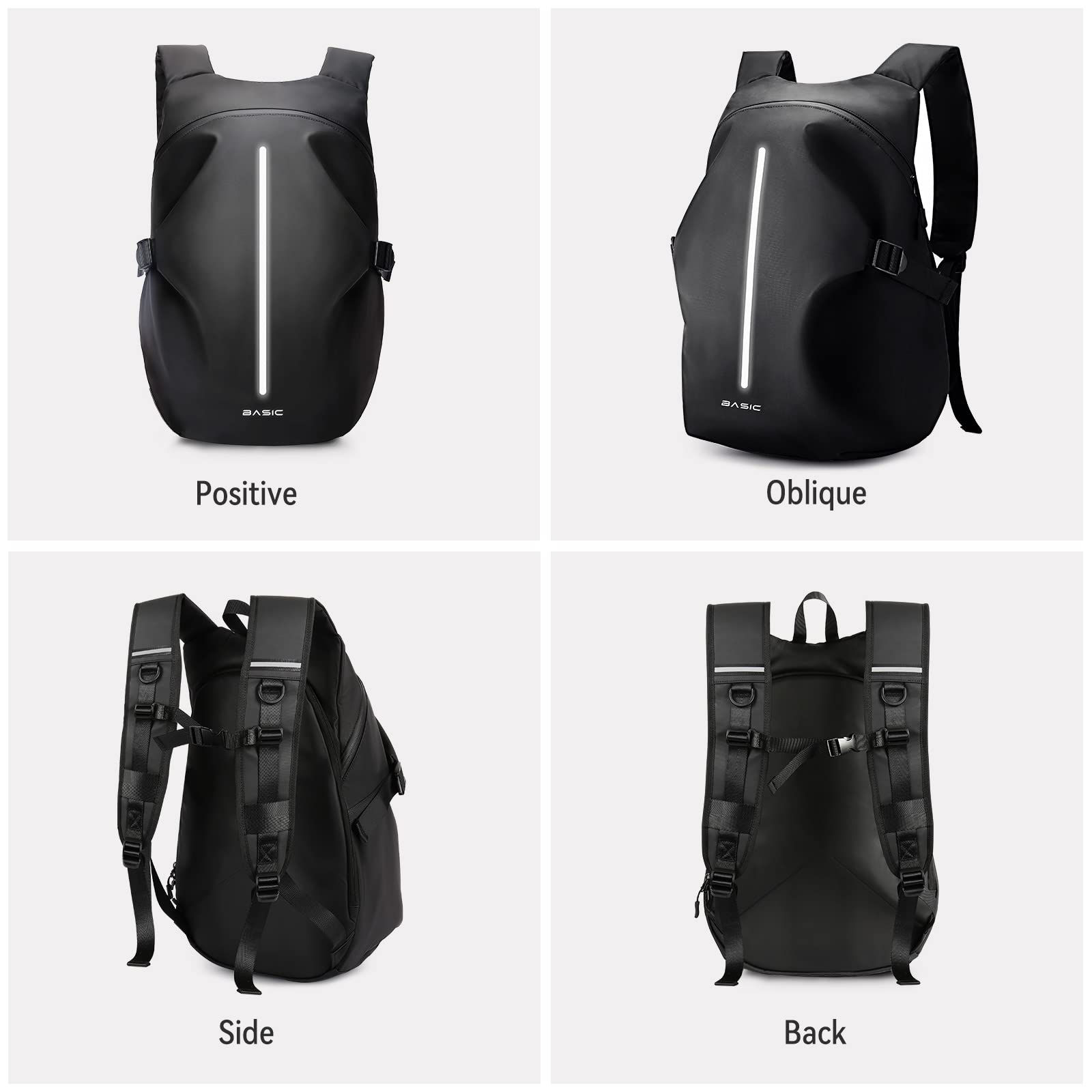 HYC00 Motorcycle Backpacks for Men Women Waterproof Motorbike Helmet Bag,Motorcycle Accessories,Motorcycle Helmet Backpack,Laptop Rucksack Travel Backpacks School Bags Hiking Treeking Rucksack Daypack