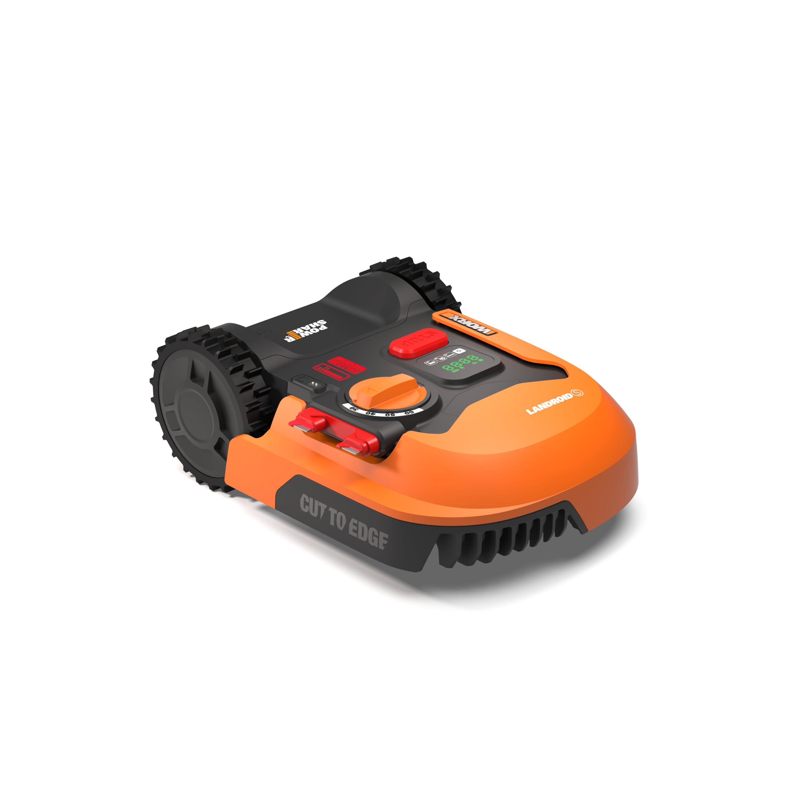 WORX - WR169E - Landroid Robotic Lawn Mower, AI powered for Faster Mowing, Smart App Control, Multi-Zone Programming, Auto Charging, 20V PowerShare Battery