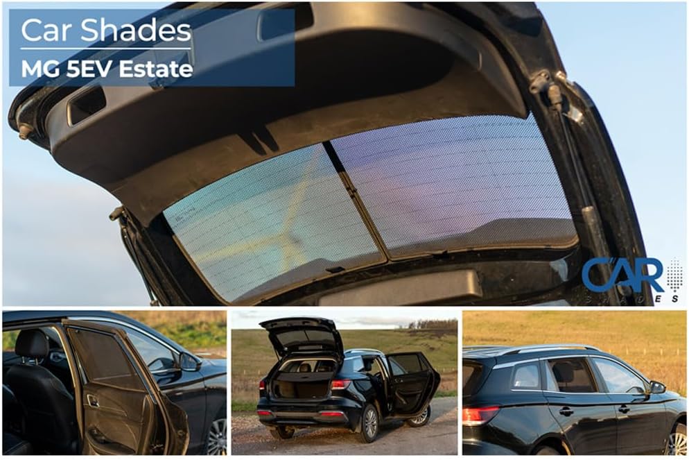CAR SHADES Set compatible with MG 5 (EV) SW 2020- (6-pieces)