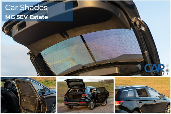 CAR SHADES Set compatible with MG 5 (EV) SW 2020- (6-pieces)