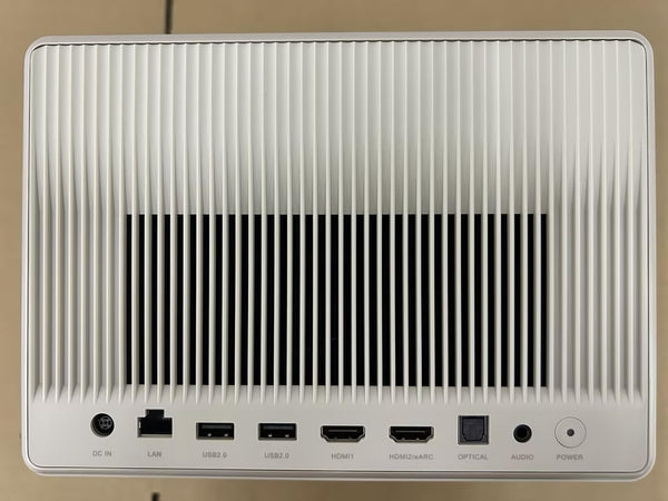 XGIMI HORIZON Ultra 4K Laser Dolby Vision Smart Home Theater Projector, ISA 3.0, 2300 ISO Lumens, Android TV 11.0, 2 * 12w Harman Kardon Speakers, Optical Zoom with WiFi and Bluetooth