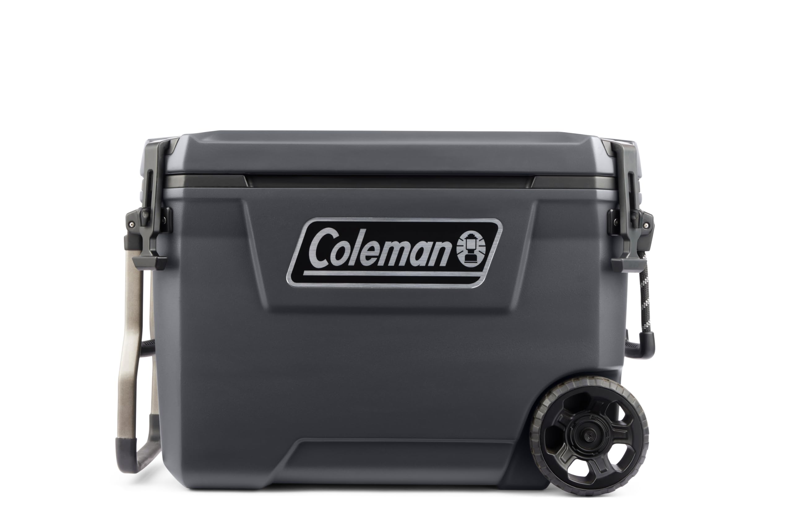 Coleman Convoy Heavy-Duty Insulated Hard Cooler with handles| large capacity| Keeps Ice for up to 5 Days| Full foam insulation| Large Durable Portable Cool Ice Box for Rugged Outdoor Use & Jobsites