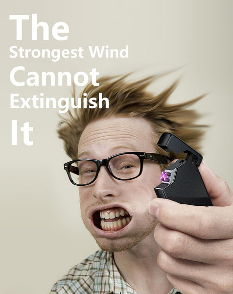 VVAY Electric Lighter Usb C Rechargeable, Windproof Flameless Lighter