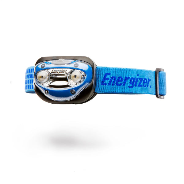 Energizer Vision HD+ Head Torch, Bright Headlamp, Water Resistant, Hands-Free, Lightweight for Indoor and Outdoor Activities, Batteries Included