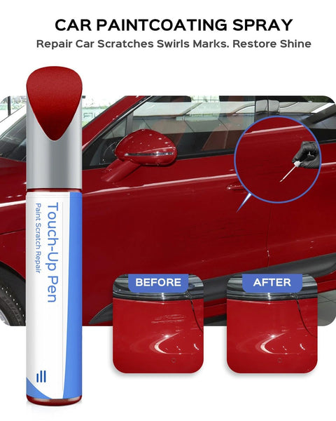 (84A/G) Guards Red Touch-Up Paint For Porsche – Exact Match For Chips And Scratches