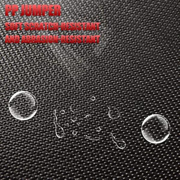 Gielmiy Fitness trampoline, 48" Silent Mini Trampoline Bungee Rebounder Jumping Cardio Trainer Workout for Adults - Maximum Load 150 kg