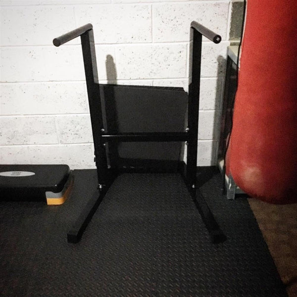 Yaheetech Dip Bars Dip Station Home Gym Pull Bar, Strength Training Dip Stand Freestanding Parallel Bar, Heavy Duty Fitness Equipment for Bicep Triceps Shoulder Exercise