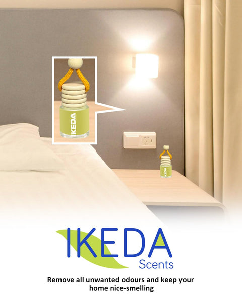 Ikeda scents Ikeda Car Air Fresheners | Automotive Hanging Pendant | Auto Perfume Diffuser with Real Oil | Strong and Long Last Fragrance | Fresh Smell Cover Odours | Car Accessories for Men Women