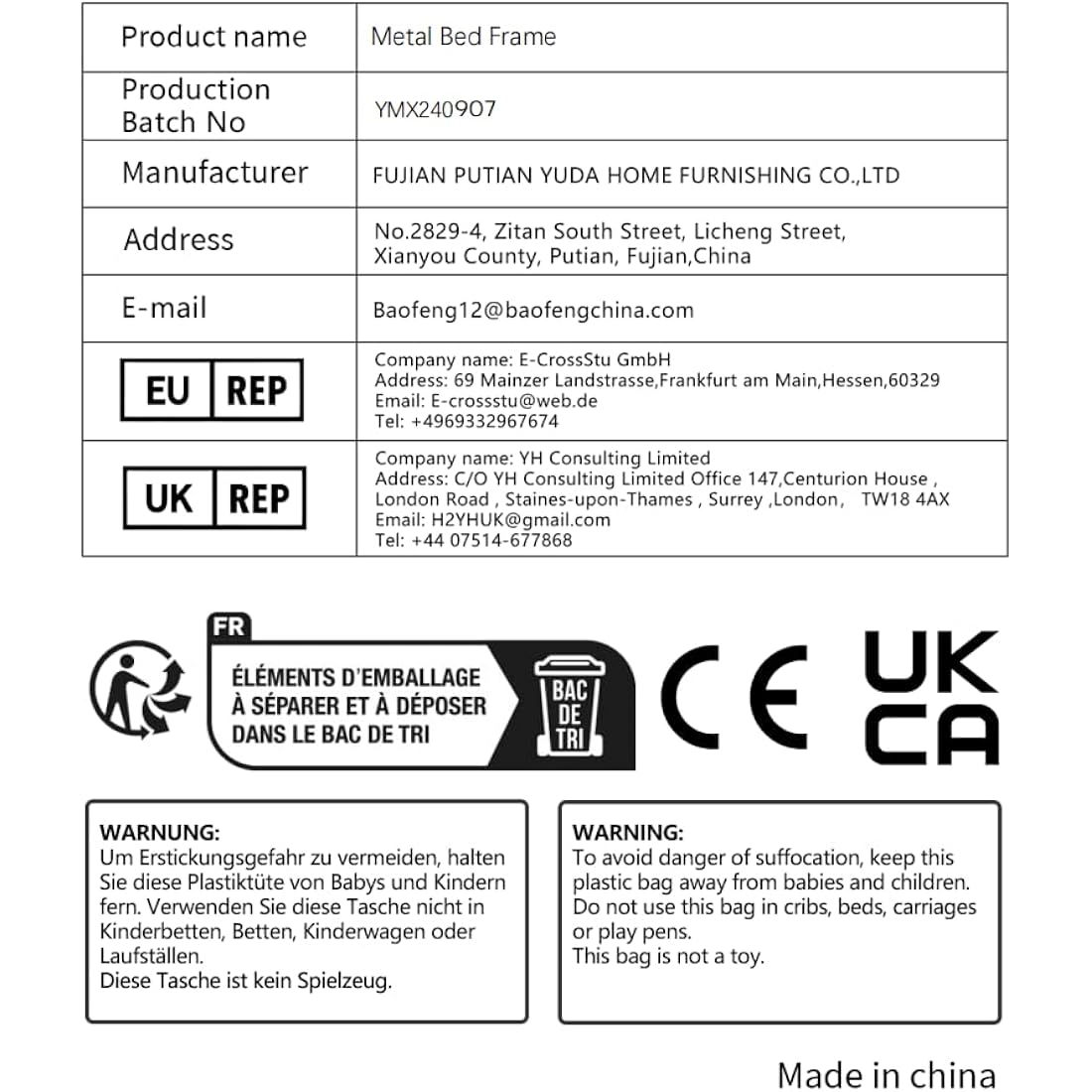 DUMEE Single Bed Frames with Wooden Storage Headboard Shelf, Heavy Duty Metal Bed Frame Single, No Box Spring Needed, Noise Free, Reinforced Strong Support Leg, Textured Black&Brown Oak