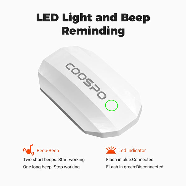 COOSPO Heart Rate Monitor Chest Strap,Bluetooth ANT+ Chest HRM for Running Cycling Gym Fitness, Heart Rate Monitors IP67 Waterproof Compatible with Strava Zwift Wahoo Garmin Polar Peloton App