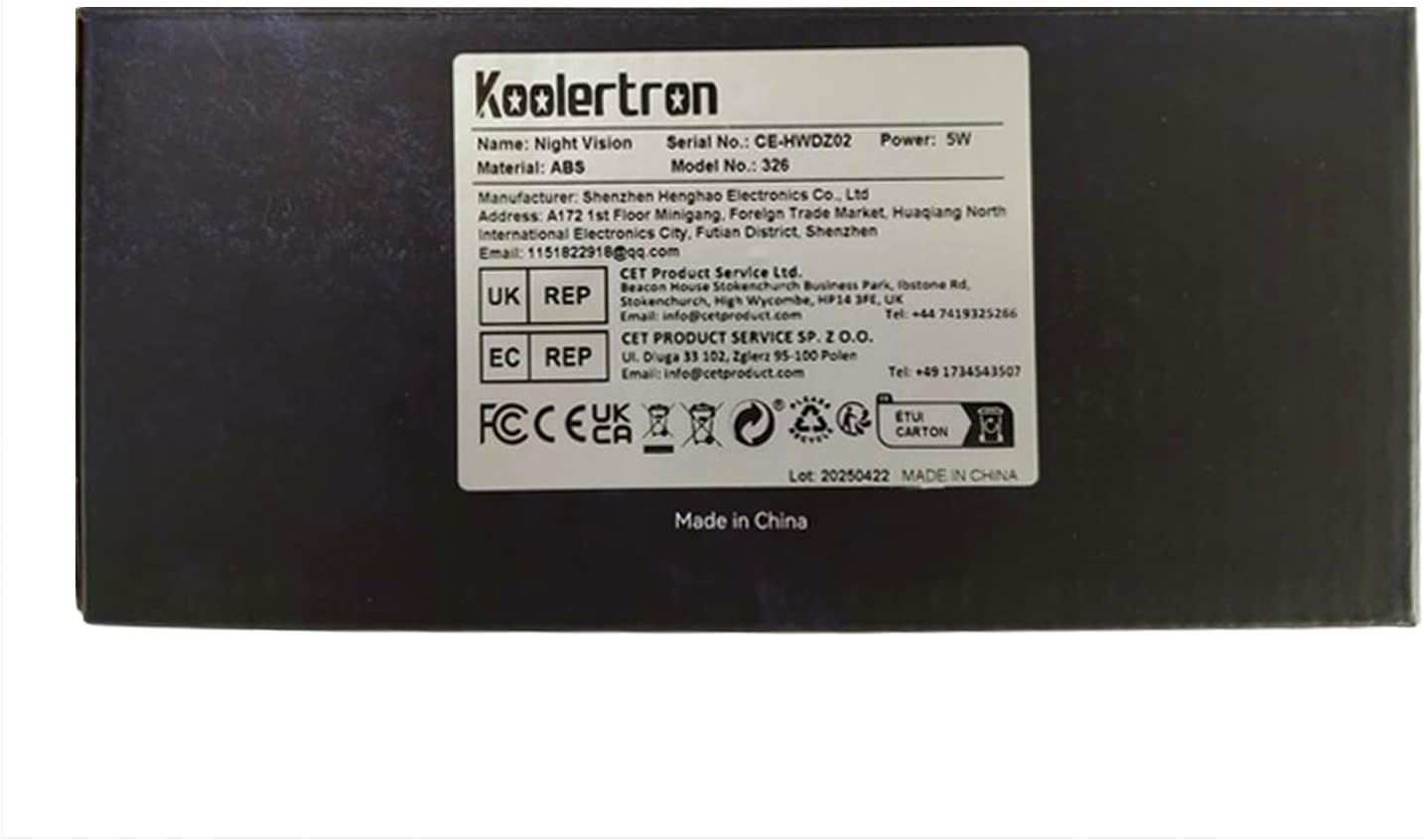 Night Vision Goggles, 5W 850NM Infrared Night Vision Binoculars for Adults, 5000 mAh Rechargeable Binoculars with Flashlight and 32G Card, 10X Digital Zoom, for Camping Hunting and Bird Watching