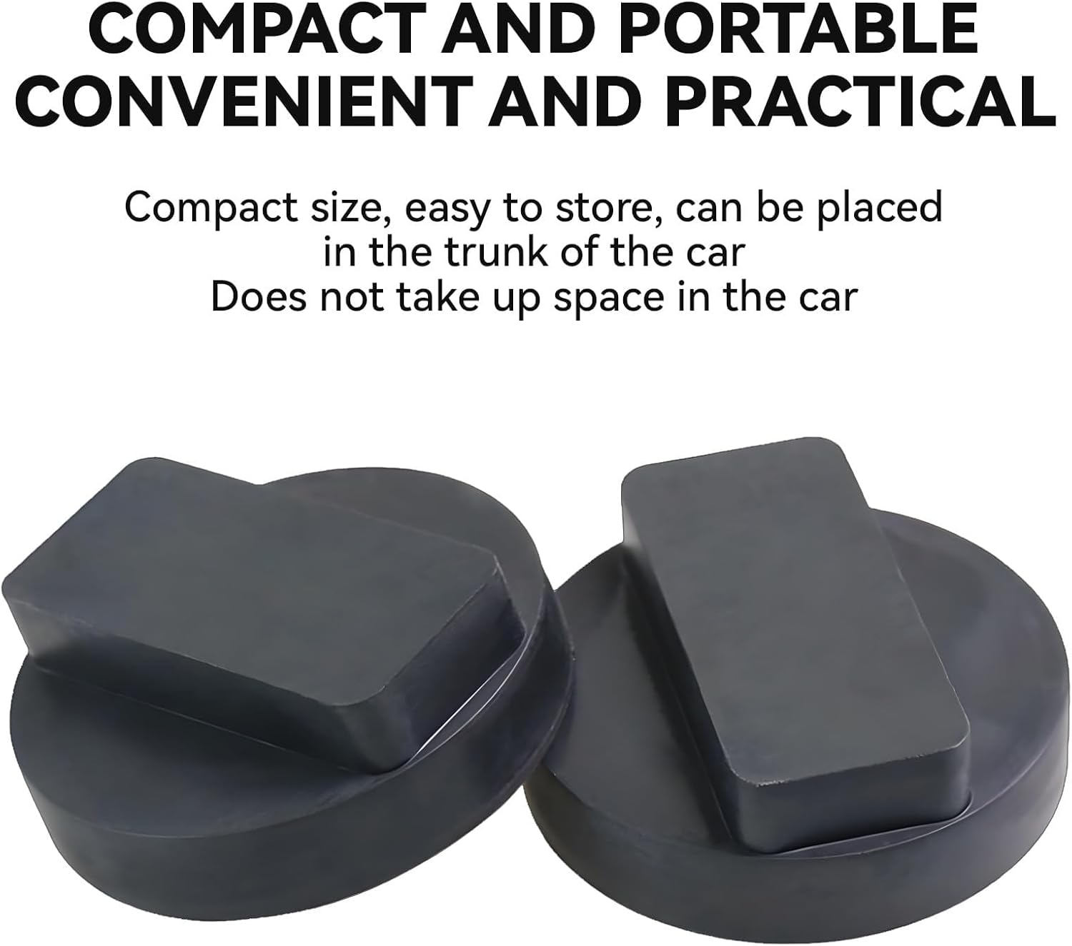 2 Pcs Trolley Jack Rubber Pad, Jacks Point Pad Under Car Support, Vehicle Lift Support Pad, Car Jack Rubber Pad, Rubber Jack Pad Trolley Jack, Jack Stand Pads, Car Jack Rubber Pad for BMW Series