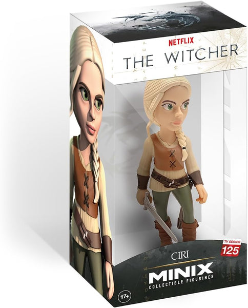 MINIX Bandai The Witcher Princess Ciri Model | Collectable Ciri Of Cintra The Witcher Figure | Bandai The Witcher Toys Range | Collect Your Favourite Witcher Figures | The Witcher Merchandise