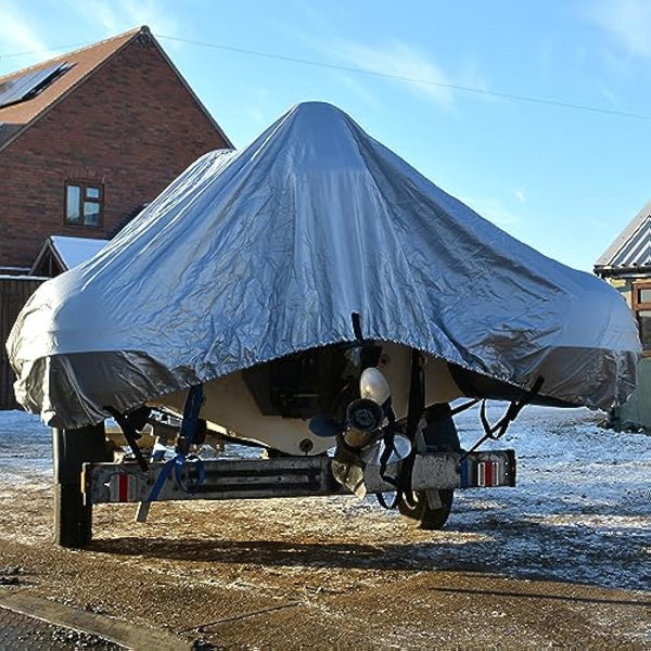 Ducksback 20-22 ft heavy duty waterproof boat cover RIB/Sport/trailer