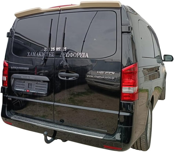 Motordrome Roof spoiler compatible with Mercedes Vito W447 2014- (with 2 barn doors) (PUR-IHS)
